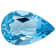Swiss Blue Topaz 14x9mm Pear Shape 4.00ct
