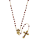Symbols Of Faith Gold Tone Base Metal Colored Bead Enamel "King of
Kings" Rosary