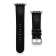 Gametime NHL Boston Bruins Black Leather Apple Watch Band (38/40mm M/L).
Watch not included.