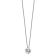 Rhodium Over 14K Gold 2 ct. 8.0mm Round G H I True Light Moissanite
Solitaire Pendant with Chain