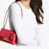 Michael Kors Cece Red Small Shoulder Bag