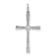 Rhodium Over 14k White Gold Diamond Cross Pendant