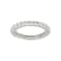 White Cubic Zirconia Platinum Over Sterling Silver Ring 2.80ctw
