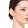 CZ Inside-Out Hoop Earrings In Sterling Silver