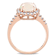 Opal and Diamond 14K Rose Gold Ring 2.08ctw