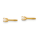 14K Yellow Gold Baby Freshwater Cultured Pearl Earrings