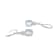 Lab Created Blue Spinel Platinum Over Sterling Silver March Birthstone
Earrings 3.58ctw