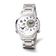 Charles Hubert Men's Stainless Steel 44mm Dual Time Watch