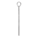 Rhodium Over 14k White Gold Solid Laser Etched Cross Pendant