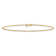 10k Yellow Gold 1.1mm Singapore Link Bracelet