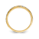 14K Yellow Gold AA Quality Ladies Wedding Band