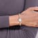 Charles Hubert Two-tone Gold-finish Silver Dial Quartz Watch