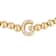 Initial G CZ Beaded Bracelet Set In 14K Gold Over Brass 0.15ctw