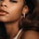 1.75ctw Created Moissanite Hoop Earrings in Sterling Silver