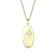 Celestial Star CZ Solitaire Pendant In 14K Gold Over Sterling Silver
