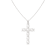 4-5mm White Cultured Freshwater Pearl Sterling Silver Pendant W/Chain
