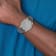 Charles Hubert Men's Stainless Steel Grey Dial Dual Time Watch