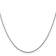 14k White Gold 1.1mm Round Snake Chain 20 Inches