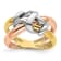 14K Polished Woven Band