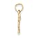 10K Yellow Gold Mini Flamingo Charm