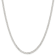 Sterling Silver 3.15mm Flat Curb Chain Necklace