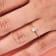 Lab Grown Diamond 10K Rose Gold Solitaire Ring, 0.20ct