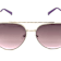 Kendall + Kylie Gold Frame/Rose Lenses Aviator Sunglasses