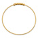 14k Two-tone Gold Polished Diamond-Cut Hearts Slip-On Bangle