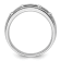 Rhodium Over 14K White Gold Lab Grown Diamond SI1/SI2, G H I, Men's Ring