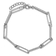 Rhodium Over Sterling Silver Fancy Cubic Zirconia Link with 1-inch
Extension Bracelet