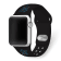 Gametime MLB Miami Marlins Black Silicone Apple Watch Band (38/40mm
M/L). Watch not included.