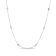 0.29ctw 18 inch Diamond By the Yard Necklace in 14k White Gold