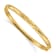 14k Yellow Gold Diamond-Cut and Brushed 5mm Oversize Florentine Hinged
Bangle Bracelet