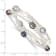 6-8mm White/Black/Grey Rice Freshwater Cultured Pearl and Glass Bead
Stretch 3-Bracelet Set