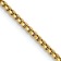 14k Yellow Gold 1.5mm Hollow Round Box Chain 26"