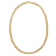 White Diamond Accent 18k Yellow Gold Over Sterling Silver Leaf Necklace