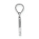 Rhodium Over 14k White Gold Polished Block Letter Y Initial Pendant