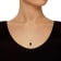 8x6mm Emerald Cut Garnet and White Topaz Accent Rhodium Over Sterling
Silver Halo Pendant w/Chain