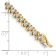 14K Yellow and White Gold Lab Grown Diamond VS/SI GH, Bracelet