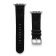 Gametime MLB Washington Nationals Black Leather Apple Watch Band
(38/40mm S/M). Watch not included.