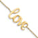14k Yellow Gold Polished LOVE Bracelet