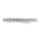 14K White Gold Stackable Expressions Diamond Ring 0.045ctw