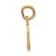 14k Yellow Gold Textured Tiger Pendant
