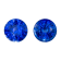 Sapphire 5.5mm Round Matched Pair 1.64ctw