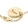 Cardano Initial L Pendant Necklace In 18K Gold Over Bronze