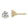 14K Yellow Gold Certified Lab Grown Diamond 1 1/2ct. VS/SI GH+, 3 Prong
Stud Earrings