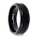 REVOLVE Black Tungsten Brushed Finish Spinner Polished Base Spinning
Band 6mm