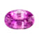 Pink Sapphire Loose Gemstone 5.8x3.9mm Oval 0.52ct