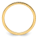 10K Yellow Gold 1.2mm Twisted Wire Pattern Stackable Expressions Band