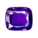 Purple Sapphire Unheated 12.2x10.2mm Cushion 8ct
